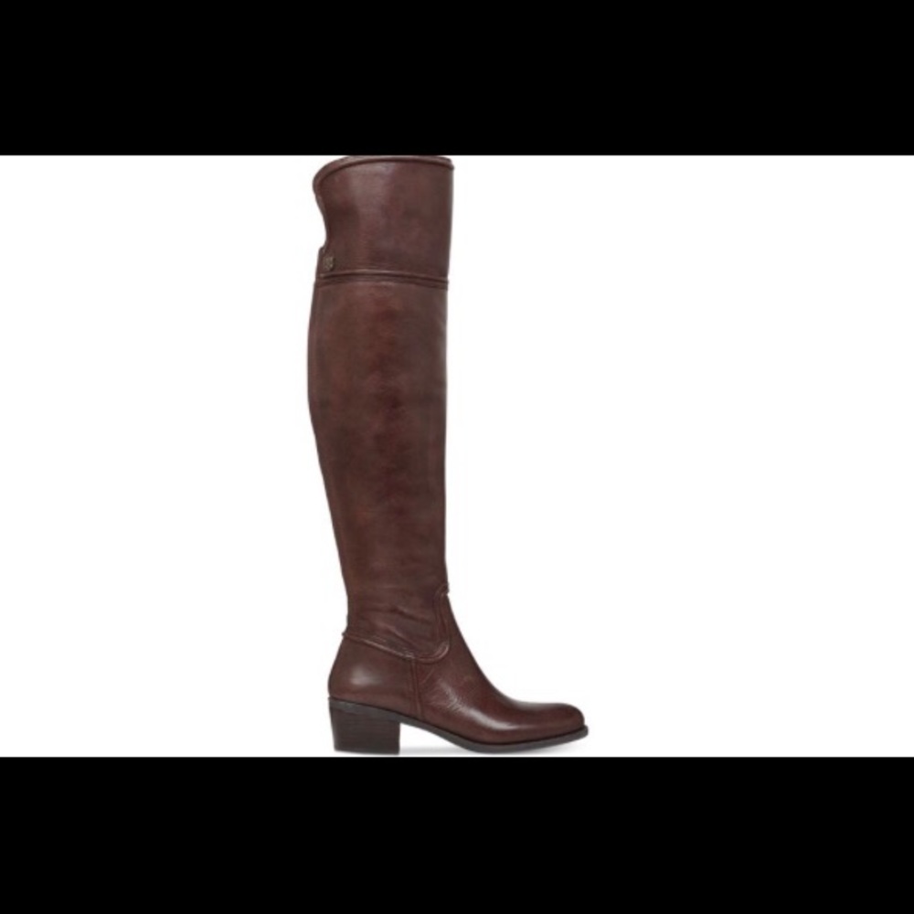 Vince Camuto Brown Baldwin Over the Knee Boots